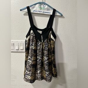 Maison Mayle Printed Silk Silk top